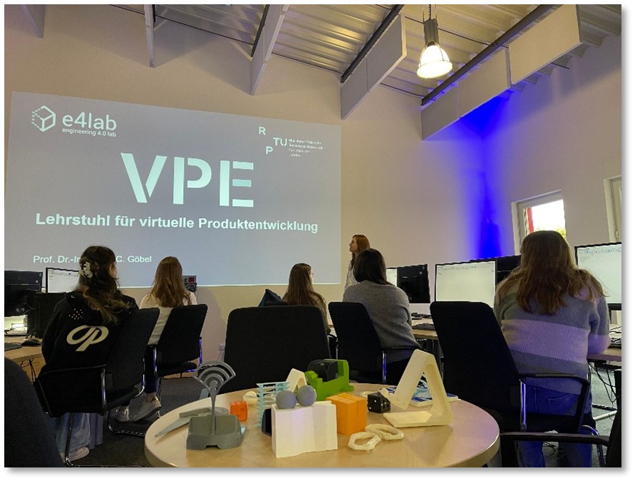 Heute schon für morgen denken – VPE-Schülerinnentag 2025 im engineering 4.0 lab Kaiserslautern